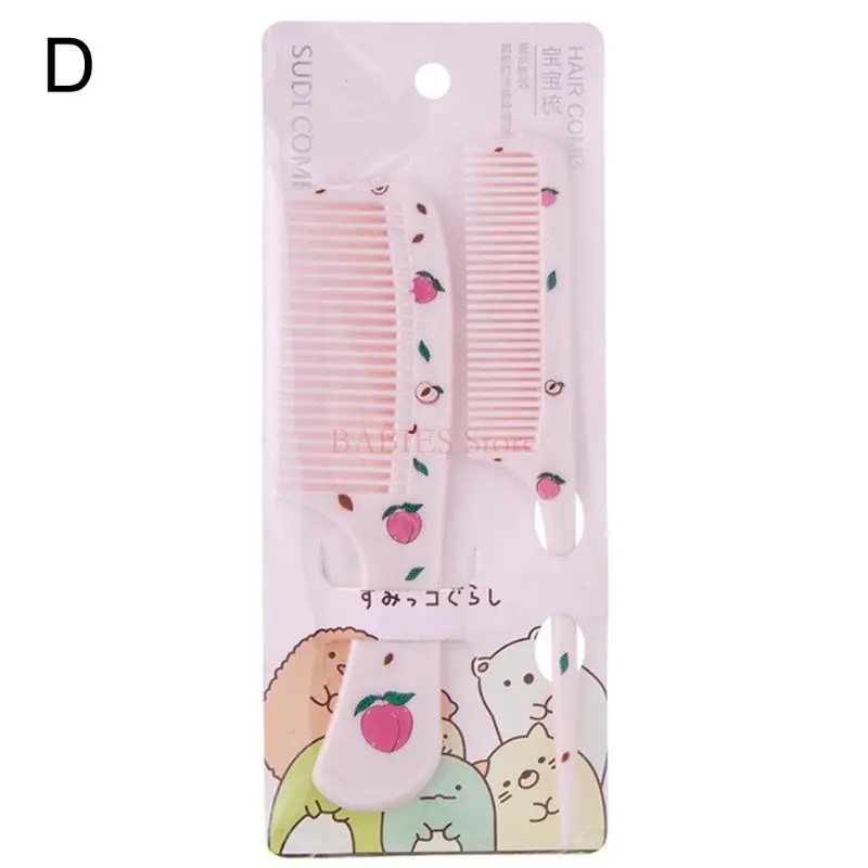 C9GB Rattail Styling Parting Comb Set Hair Stylish Tail Comb Kids Comb Color