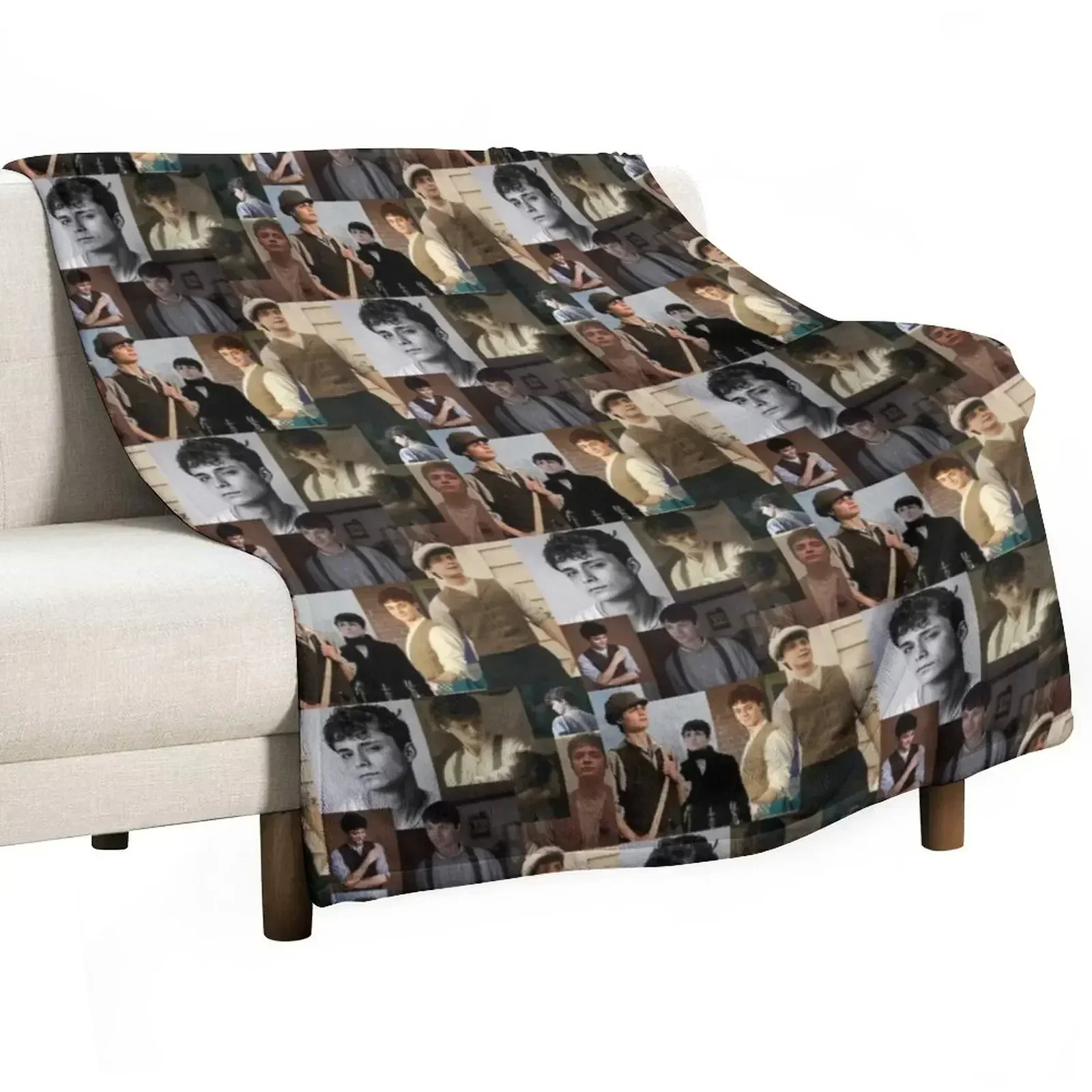 Gilbert Blythe collage Throw Blanket Ultra Soft Flannel Fleece Blanket for All Seasons