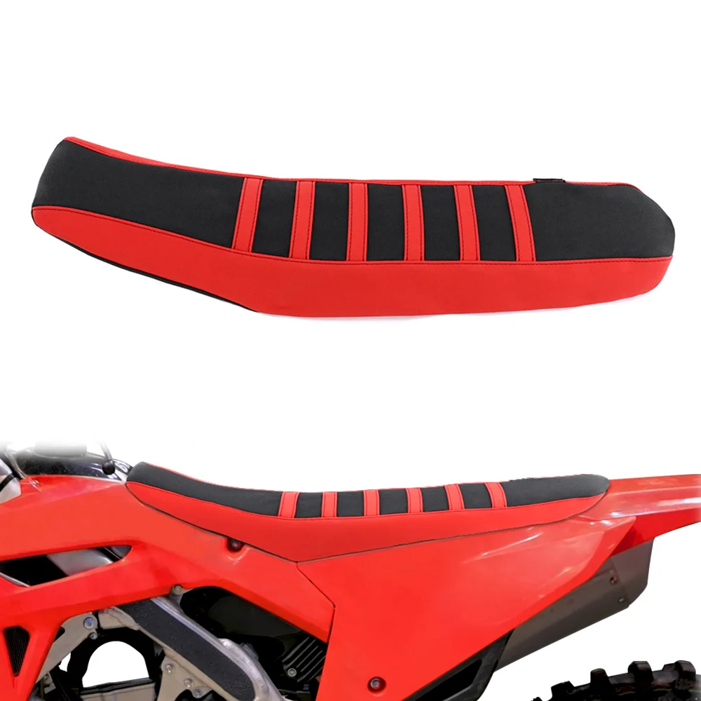 

For Honda CRF450R / RX 2021-2025 CRF250R / RX 2022-2025 Motorcycle Seat Cover PVC Leather Waterproof Seat Saddle Cushion Cover