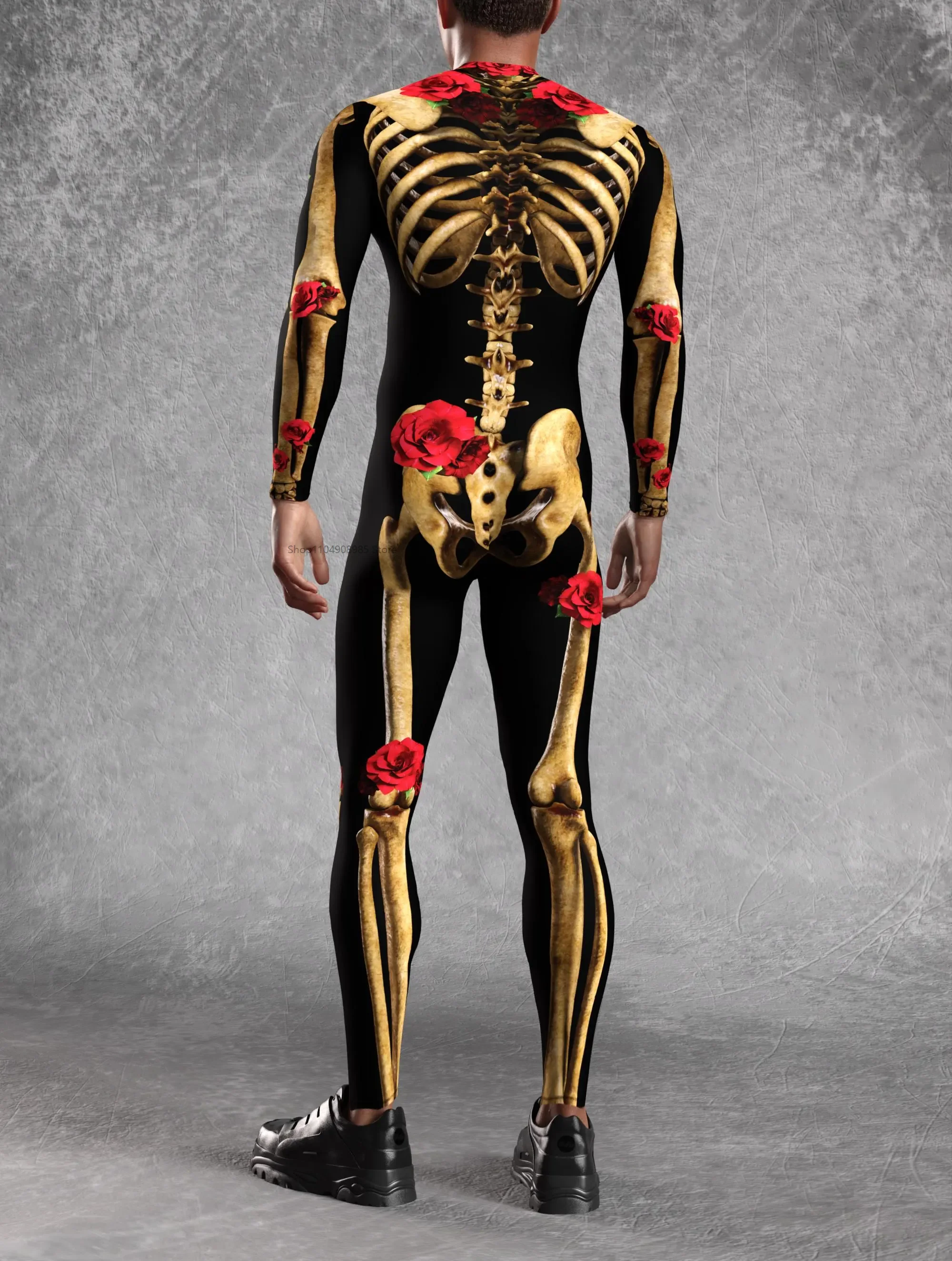 Рисунок 5 - Хэллоуин Страшный Косплей Скелет