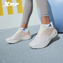 Xtep Cloud Wing 2.0 Running Shoes For Women 2024 Summer Elasticity Sole Men's Sports Shoes Soft Thick Sole Sneakers 876218110001