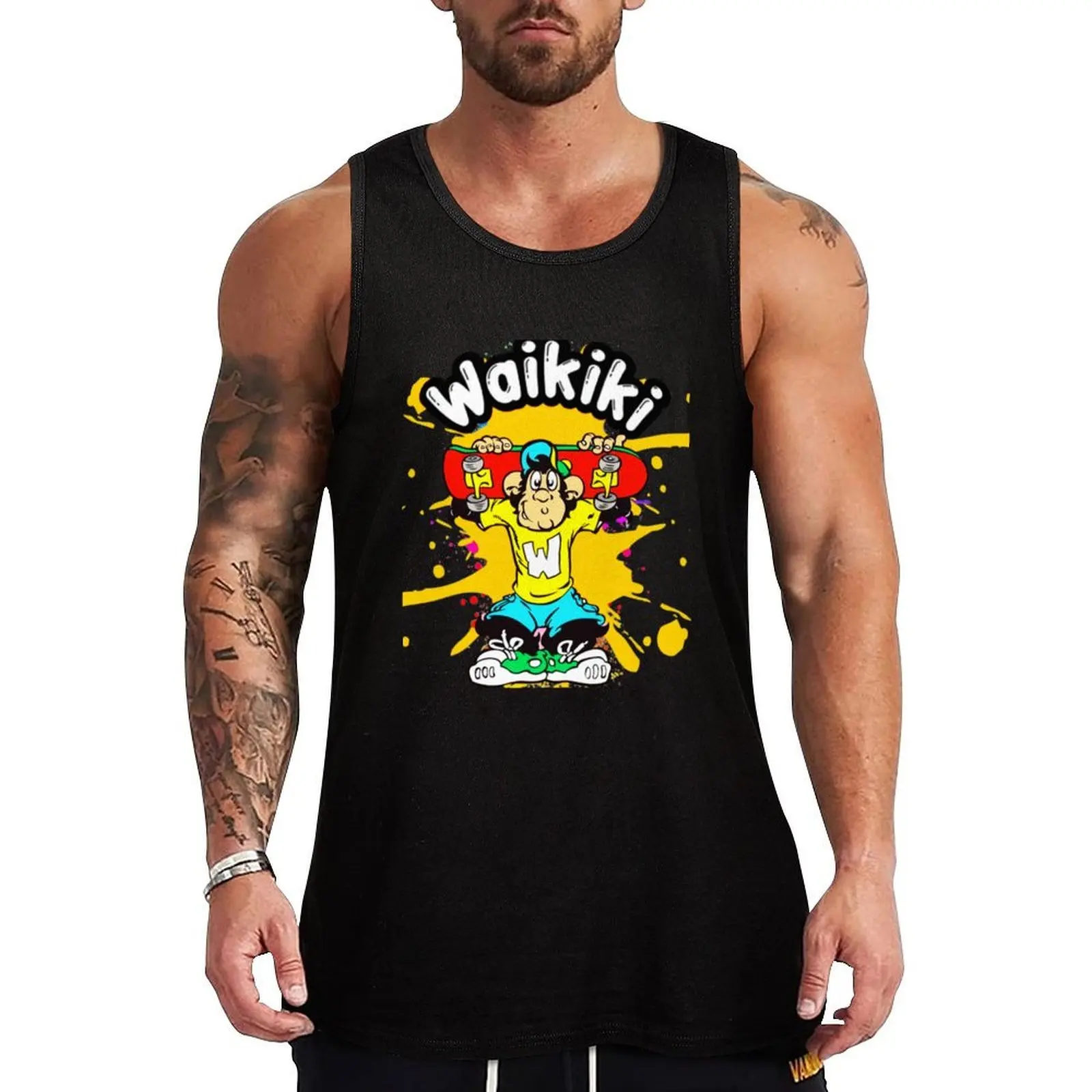

Waikiki, friends Tank Top Men's t-shirts Sleeveless men Short sleeve
