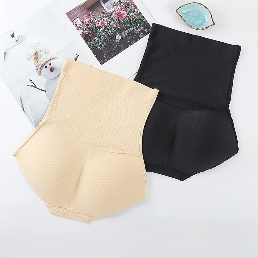 

Seamless Fake Butt Pad Body Shaper Butt Hip Lifter Tummy Control Enhancer Hip Pants Slimming High-waisted Girdle Underwear