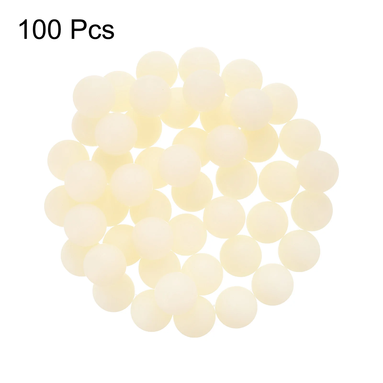 

100pcs Nylon Bearing Balls 1/2" 12.7mm Solid Plastic Balls