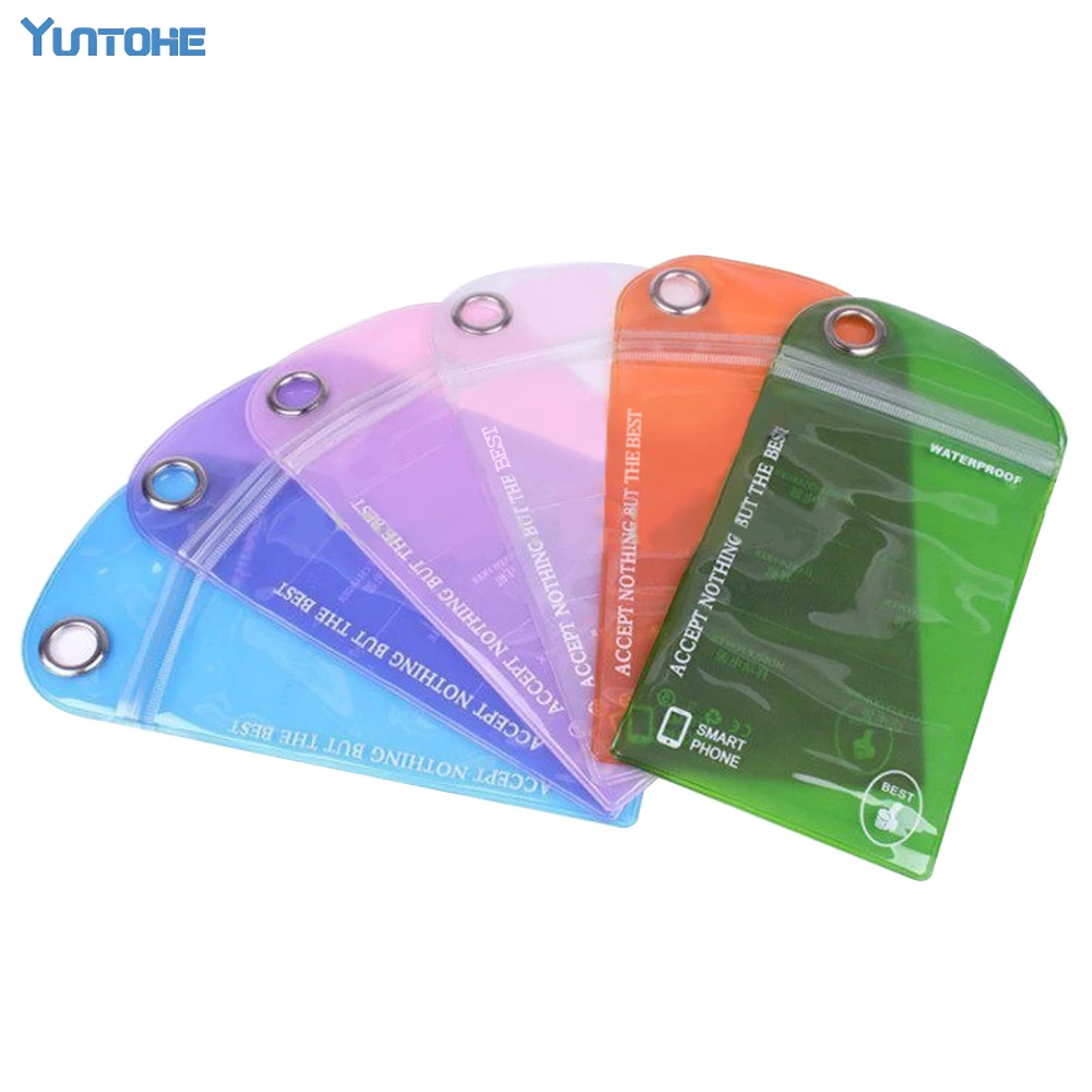 

300pcs/lot * Clear Self Adhesive Seal Plastic Packing Bag Retail Packaging Box for Cell Phone Case, 6 Color for Choose