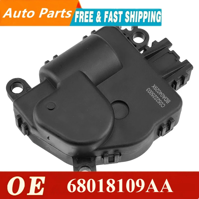 HVAC Heater Blend Door Actuator fit for Chrysler 200 Dodge Avenger Jeep Compass Ram 68018109AA