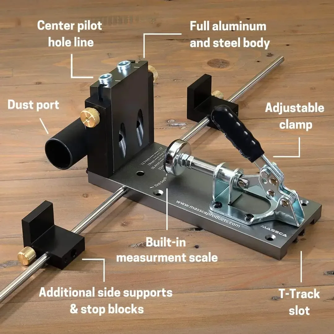 Ohio ca-Outil de travail de calcul de menuiserie, poche en aluminium réglable et facile à utiliser pour les projets de menuiserie de bricolage