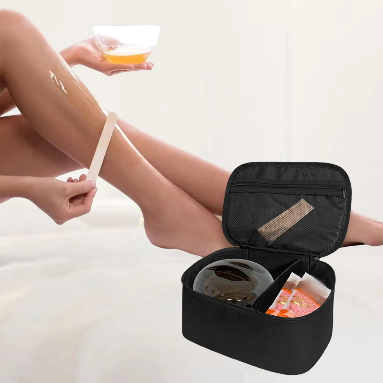 Waxing Kit Bag for Women Makeup Bag for Travel Business Trip Cosmetics