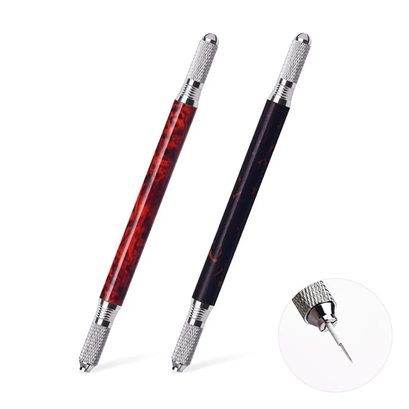 

Заводская цена, ручка для микроблейдинга, ручная машина для татуировки, тисненая дизайнерская ручка, перманентный макияж, 3D вышивка, туман, брови, губы