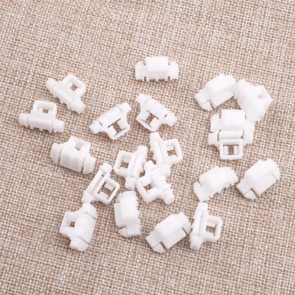 

30pcs Car Side Door Trim Clips Auto Car Side Skirt Interior Clips A0019884981 A0019885181 for Sacco 190 W201 W124 A124 S124