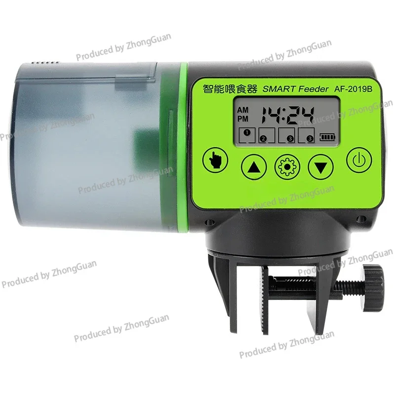 Fish Tank Automatic Feeder Intelligent Timing Automatic Feeder Aquarium Goldfish Feeder Large Capacity