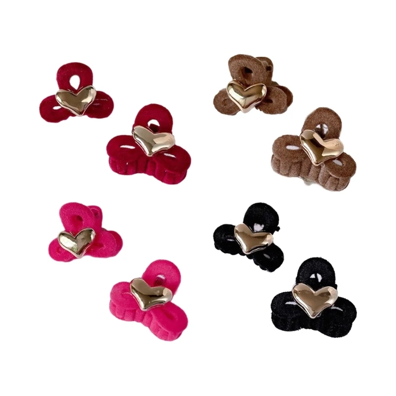 Princess Hair Claw Clips Hair Accessoires Fashionable Hairpin Fabric Material Perfect for Youthful