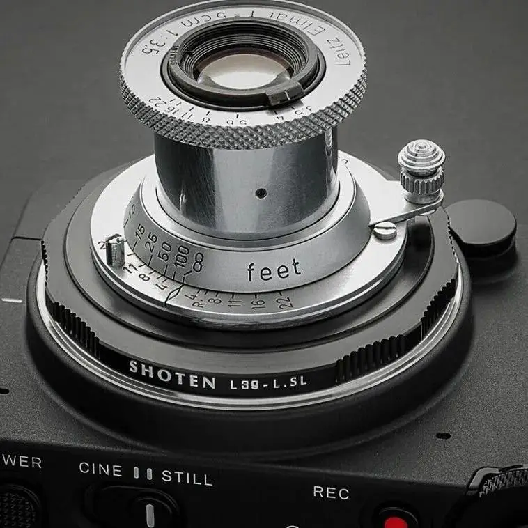 محول تبادل لاطلاق النار عدسة لكاميرا لايكا ، sl2 ، fp ، type ، s9 ، من leica m39 ، l39 ، l39