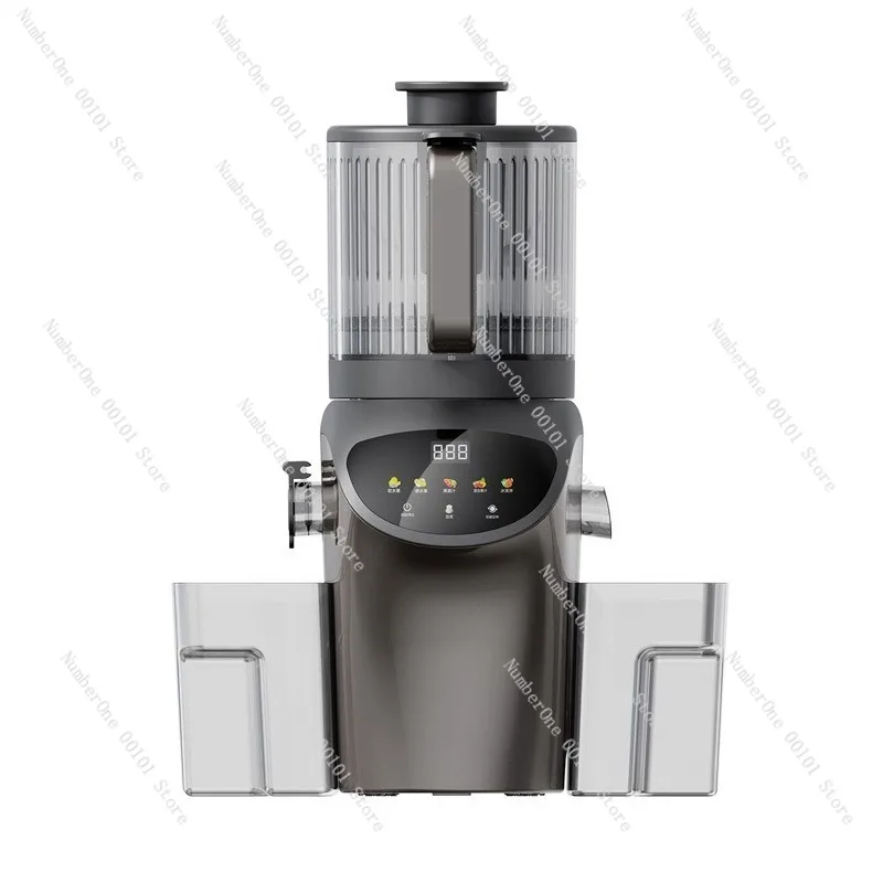 Stainless Steel Large Power Fully Automatic Juicer, Home Fruit Extractor with Pulp Separation, Fresh Squeezed Machine