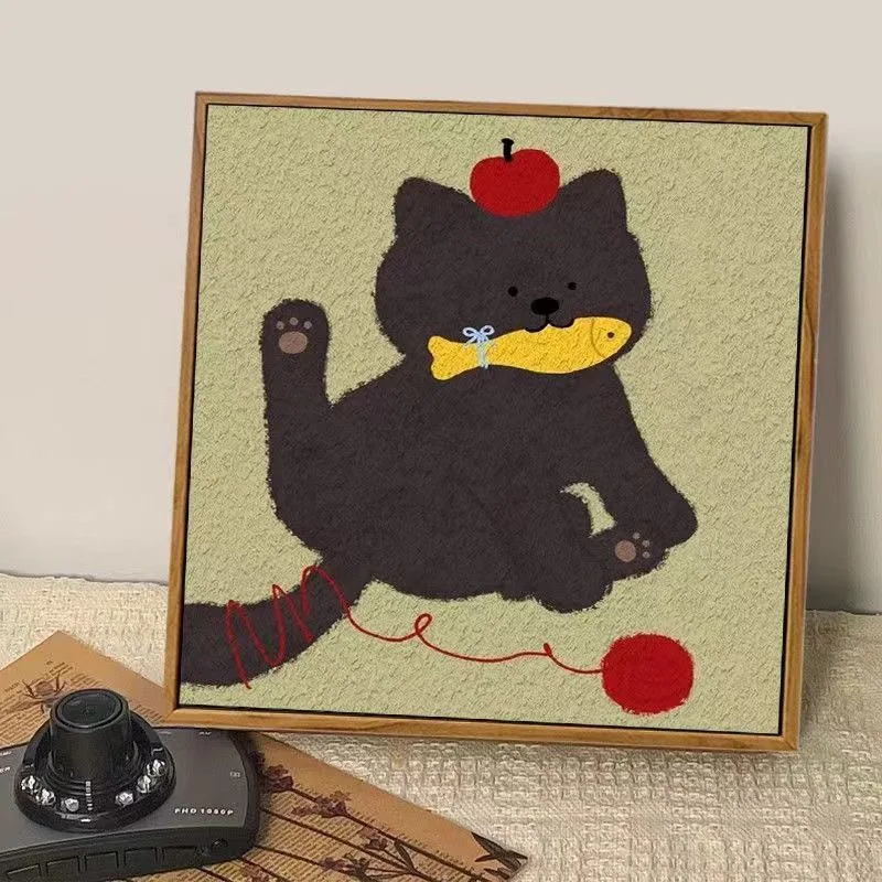 

G6006 Tiny Cats Oil Paintings