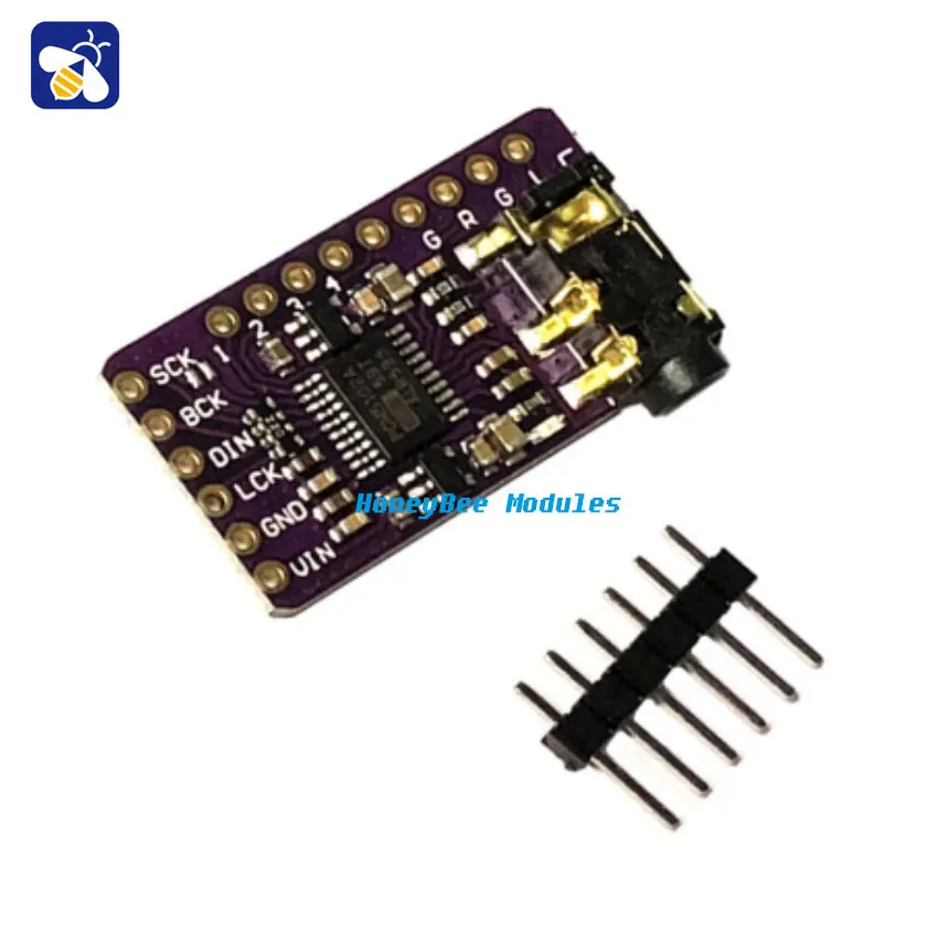 Tmall Genie Square Sugar and other smart speakers modified AUX output stereo special DAC decoder board PCM5102