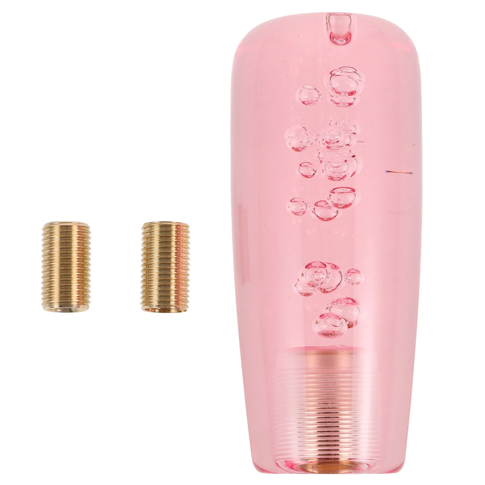 Transparent Car Shift Knob Crystal Gear Shift Handle Ergonomic Comfortable Grip Decorative Auto Transmission Replacement Car