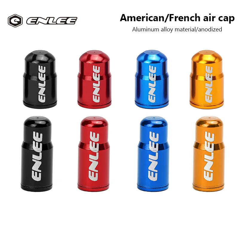 2024 New Bicycle French Valve Cap Multi-color Aluminum Alloy Beauty Mouth Special Valve Cap Valve Cap Valve Cap Cross-border