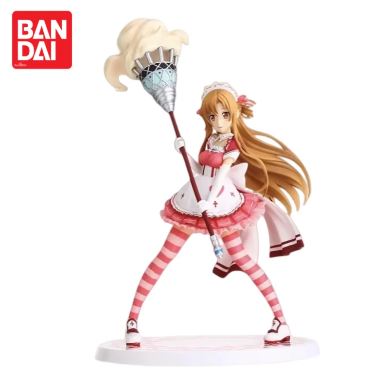 In Stock Original 100%genuine Bandai Sword Art Online Yuuki Asuna Anime Merchandise Action Figure Figurine Model Ornamentsstatue view 2