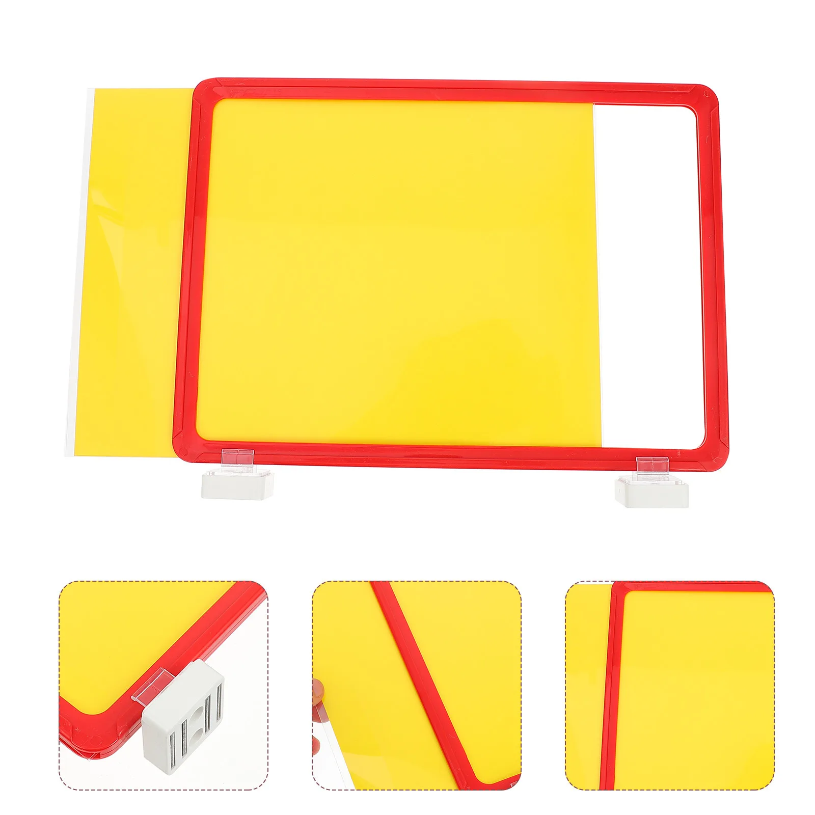 

1pc Magnetic Label Holders For Metal Shelves Black Warehouse Classification Sign Board Shelf Label Indicator Reusable Durable