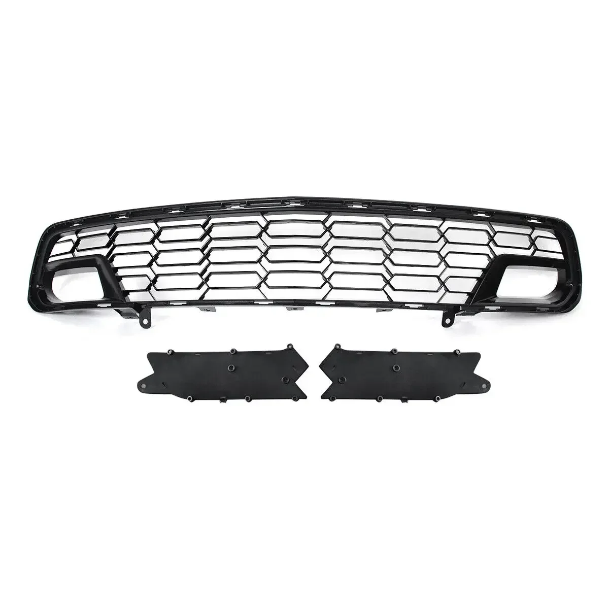 Front Lower Grill For Chevrolet Corvette C7 Grill Z06 Z51 2014-2019 Carbon Flash Front Air Inlet Grid Grill Radiator Mesh Grille