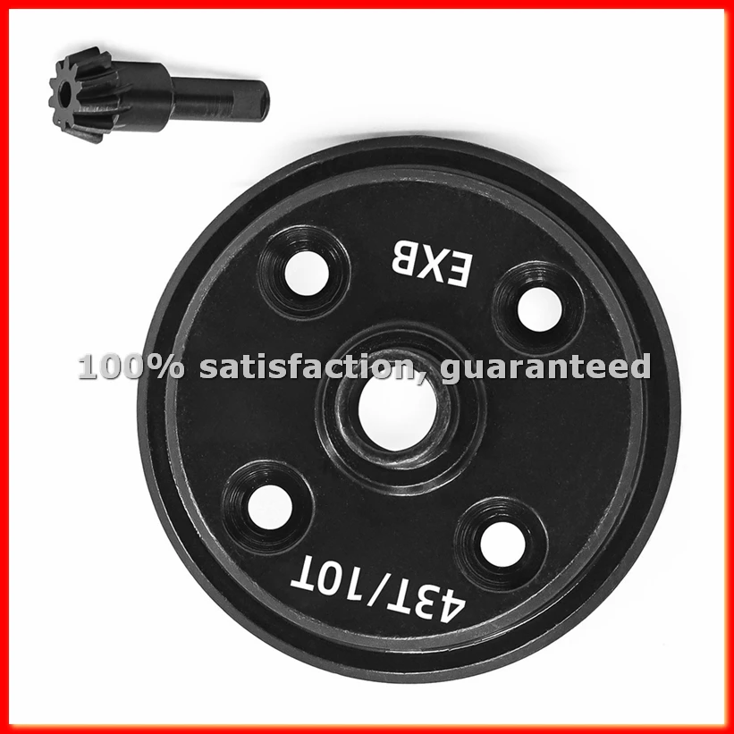 

Дифференциальный редуктор 43T, большая коническая шестерня 10T для 1/7 MOJAVE, 1/8 KRATON EXB, ARA310980, металлический комплект для модернизации - A63M