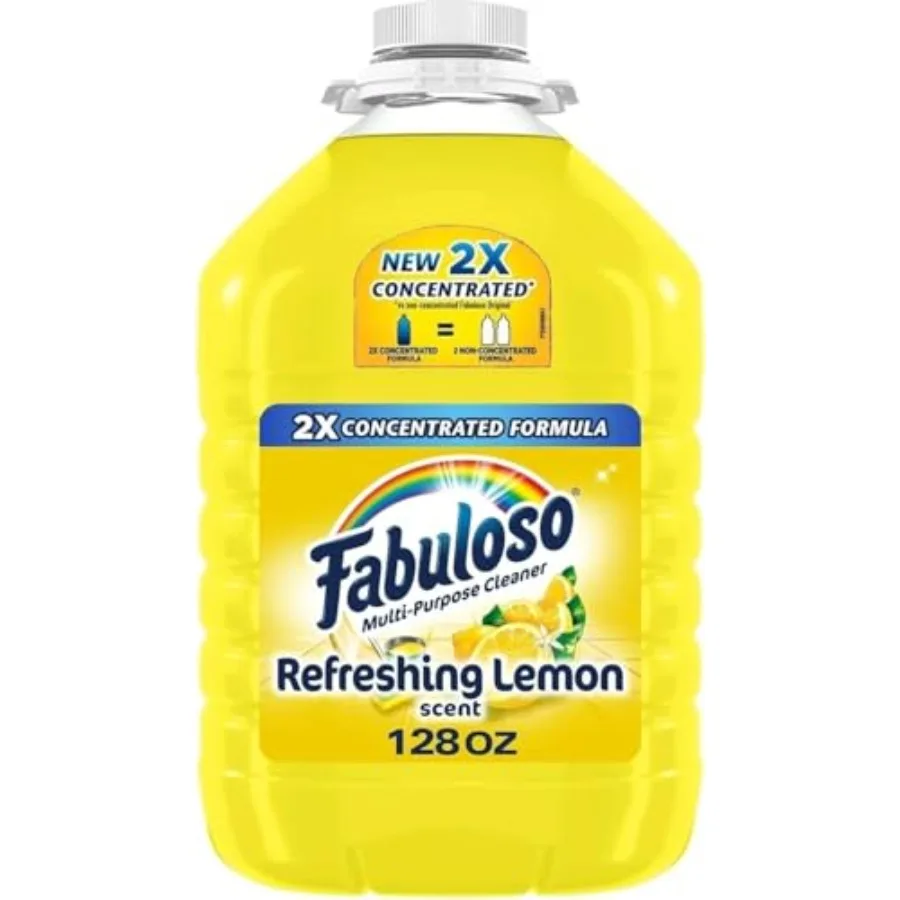 

Fabuloso All Purpose Cleaner, Floor Cleaner, Makes 64 Gallons per bottle - 128oz