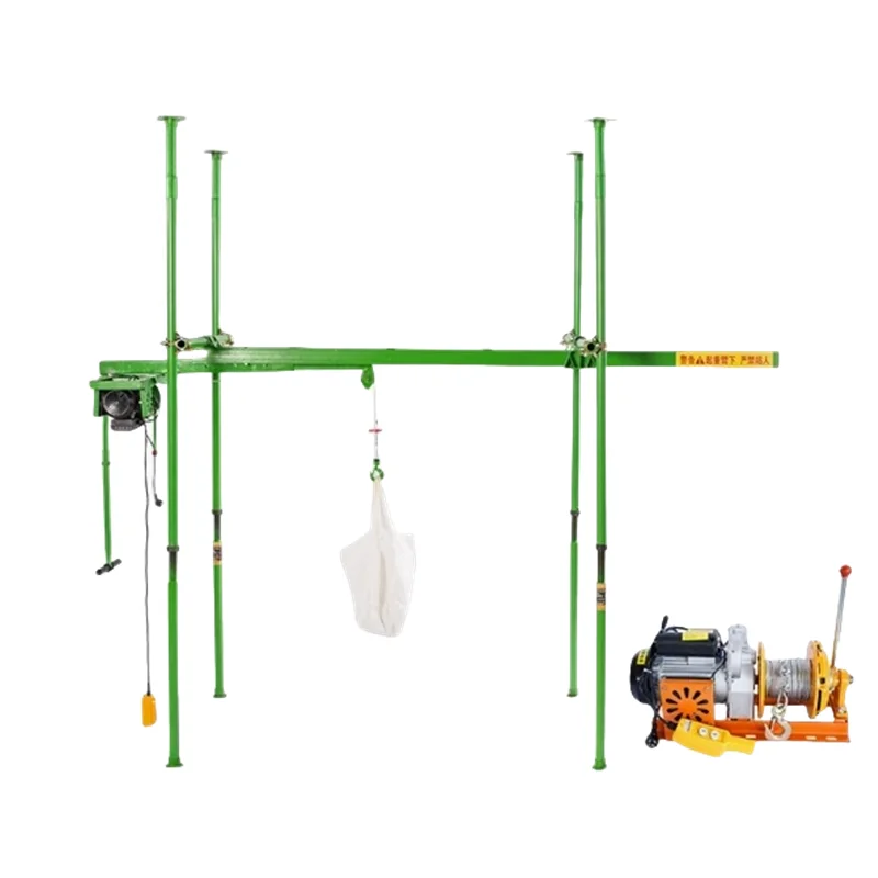 

220V Straight-Slide Electric Hoist for Home Renovation Mobile Lifting System for Easy Material Loading Unloading