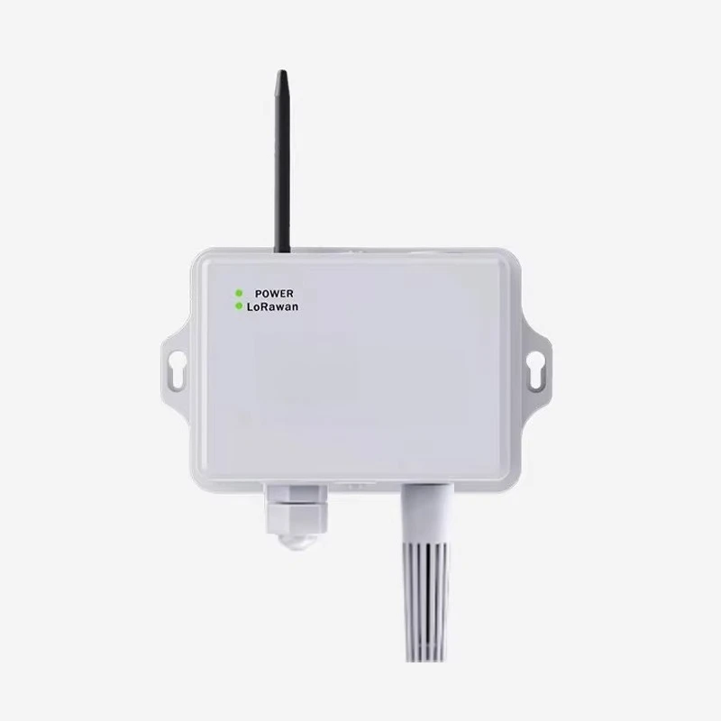 Indoor Outdoor Temperature and Humidity Sensor LoRaWAN WiFi RS485 Temperature Humidity Transmitter for HVAC System