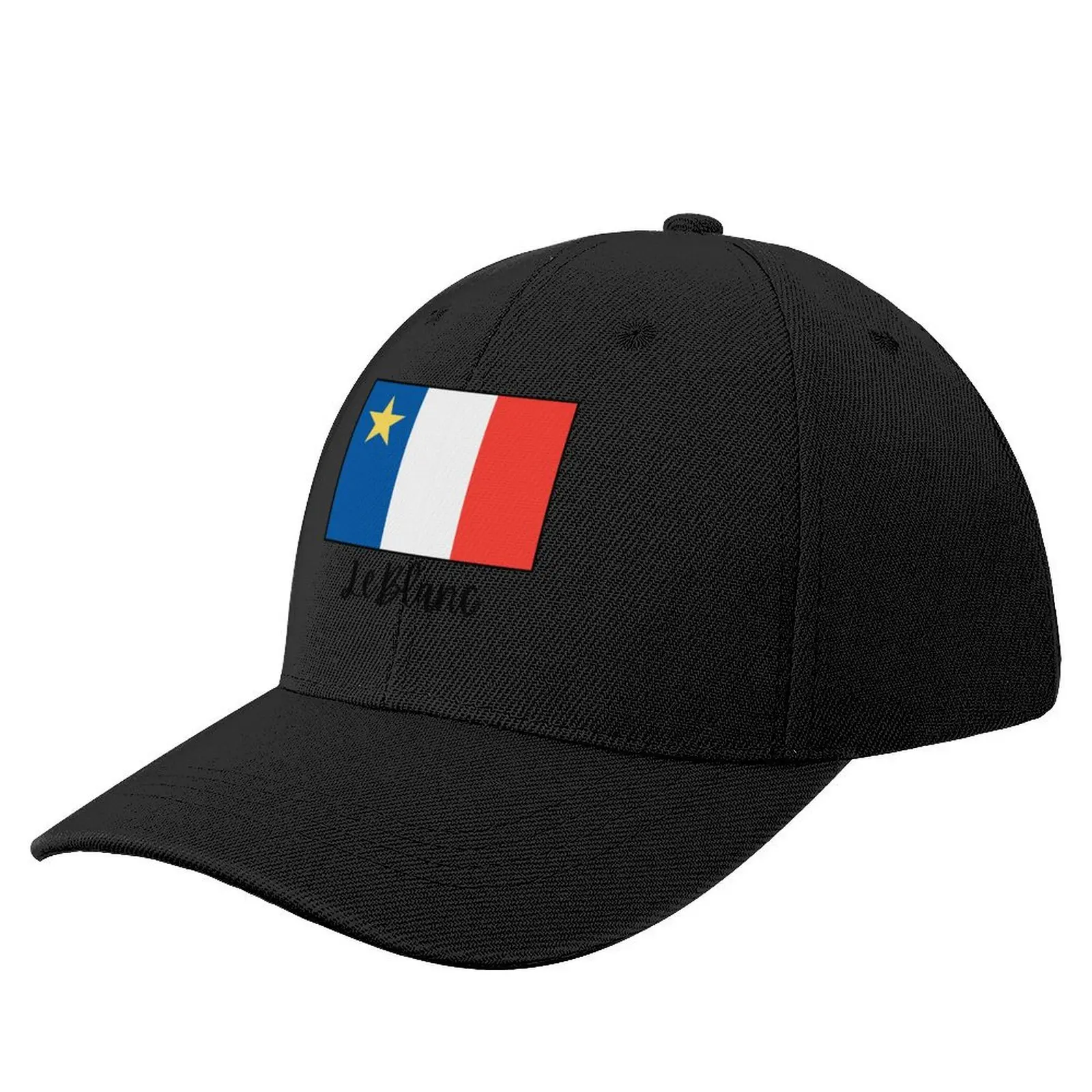 Acadian Flag LeBlanc Baseball Cap funny hat Streetwear summer hat Male Women's