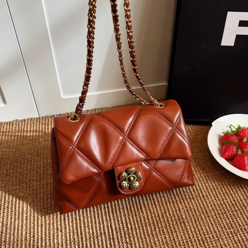 

Высококачественная женская сумка через плечо из тонкой кожи, вдохновленная дизайнерским и высококачественным долговечным стилем ​