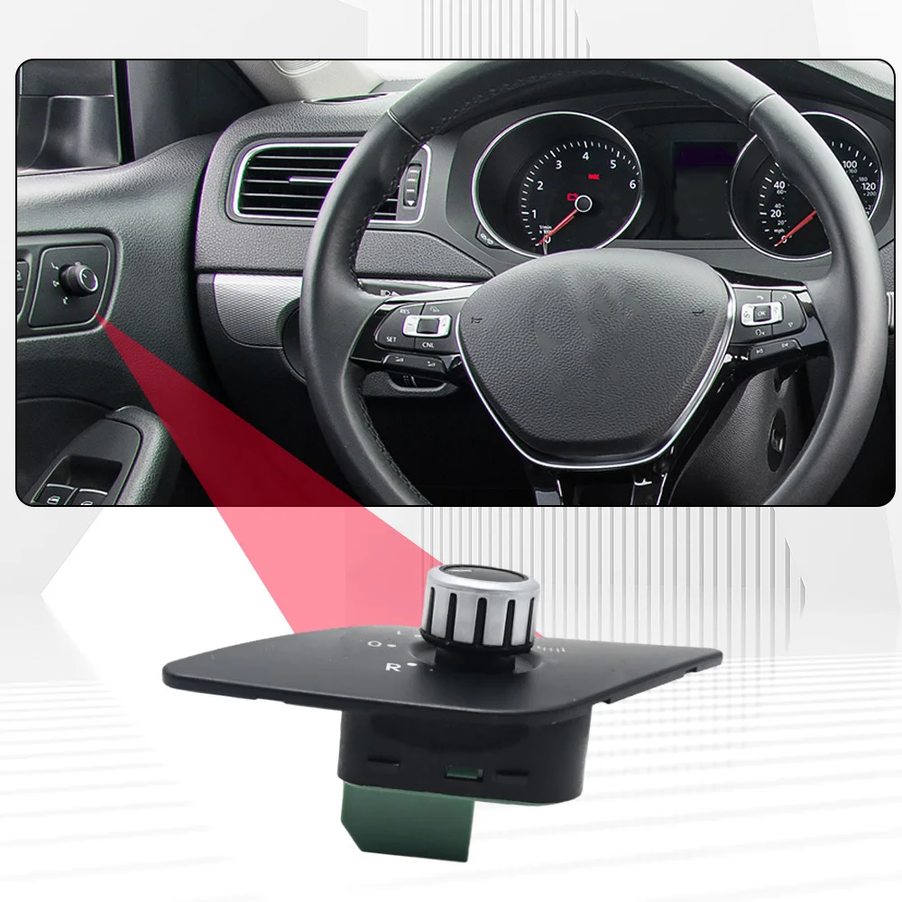 

10 Pins Car Side Rear View Mirror Adjustment Switch Knob For Volkswagen Jetta 2010-2016 5C7959565J 5C7959565C