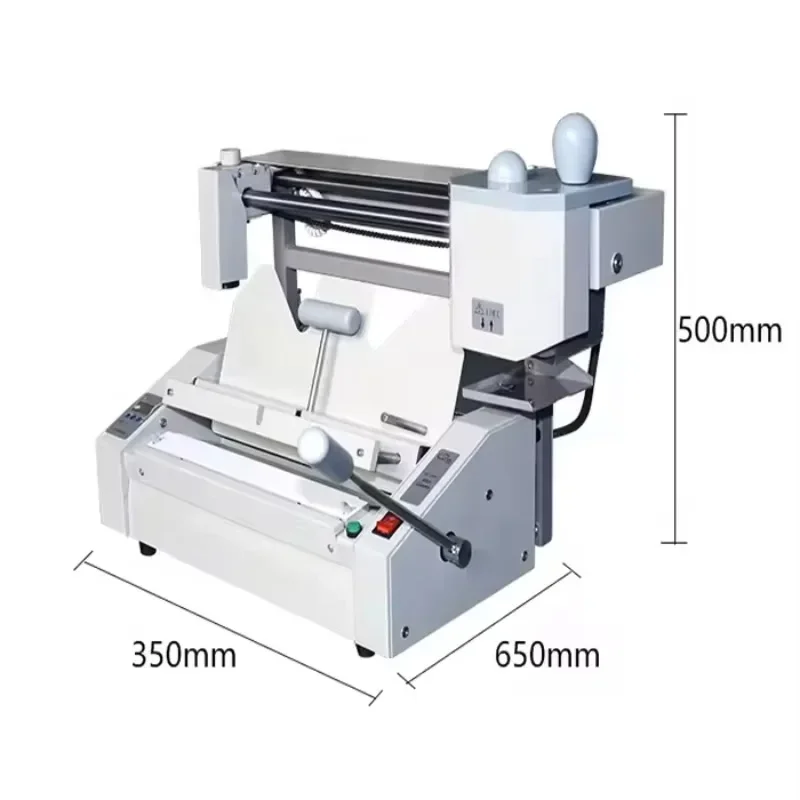 A4 Size Desktop  Hot Melt Glue Perfect Book Binding Machine High Quality For Office Print Shop