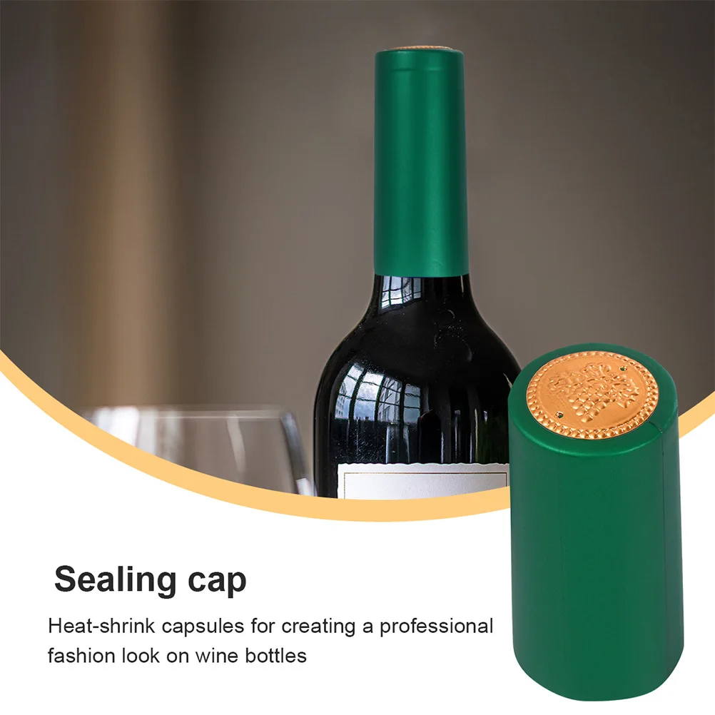 

Sealing Film Wine Bottle Heat Shrink Caps for Homebrew Winery Restaurant Disposable Cover Homebrew Cap