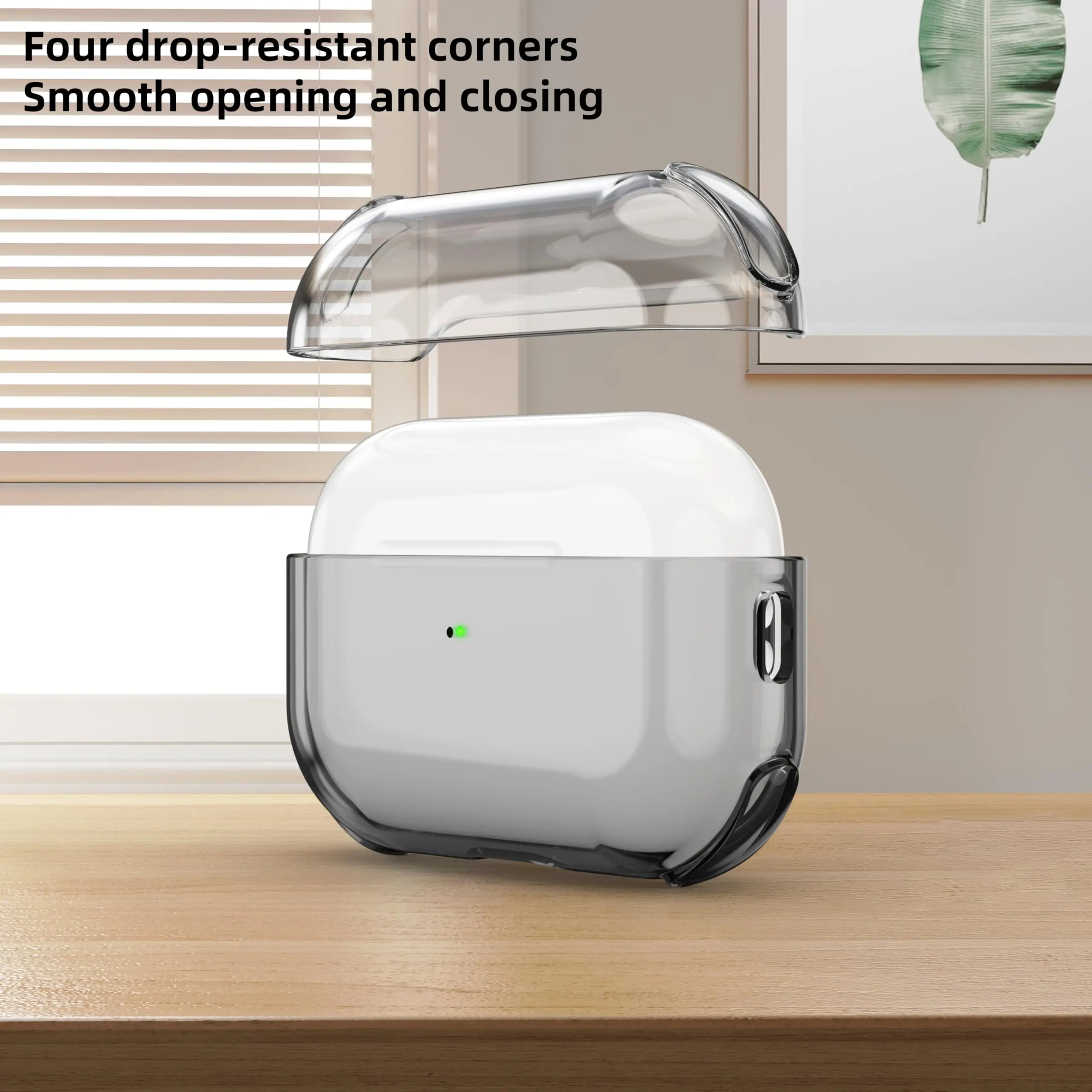 For New AirPods Pro 3 Anti-Drop Protective Cover Soft TPU Shockproof Transparent Case Air Pods AirPod Pro 3 Case Cleaner Kit