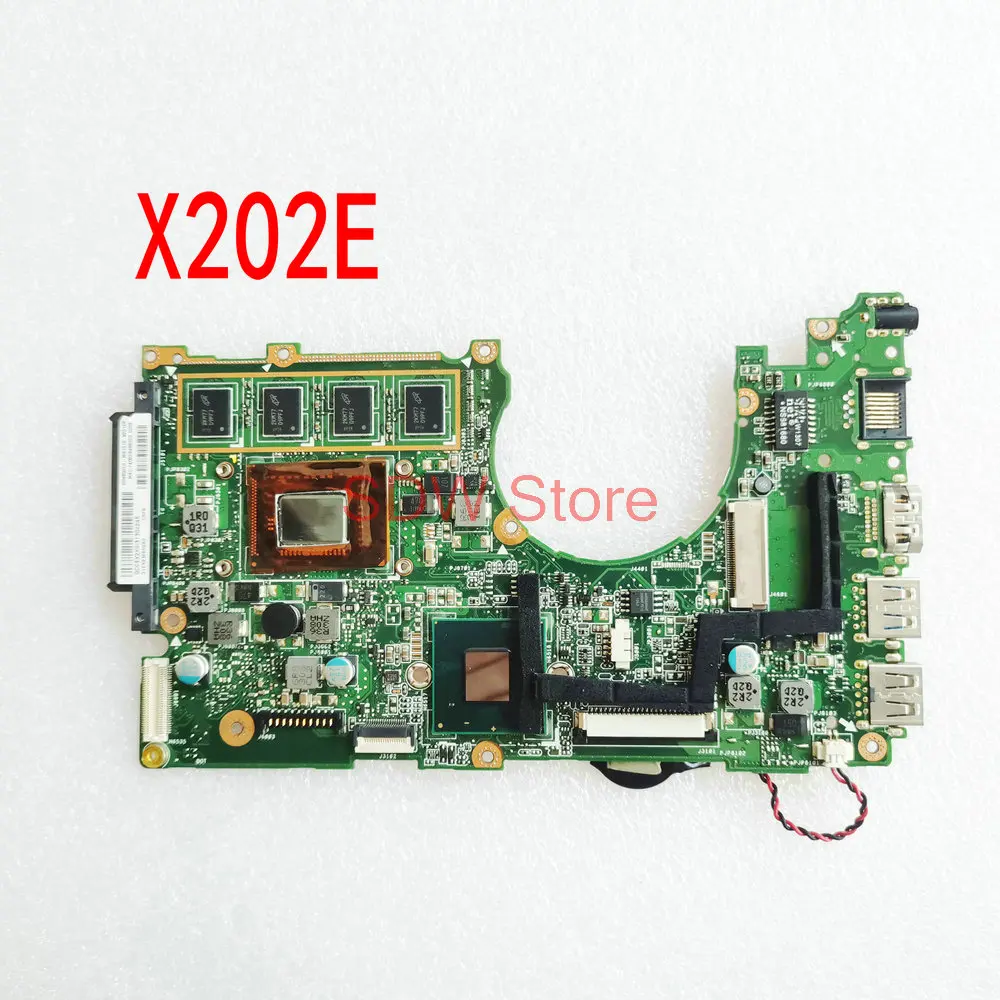 

X202E Mainboard For ASUS X200E X201E S200E X201EP X201EV Laptop Motherboard 847/2GB RAM