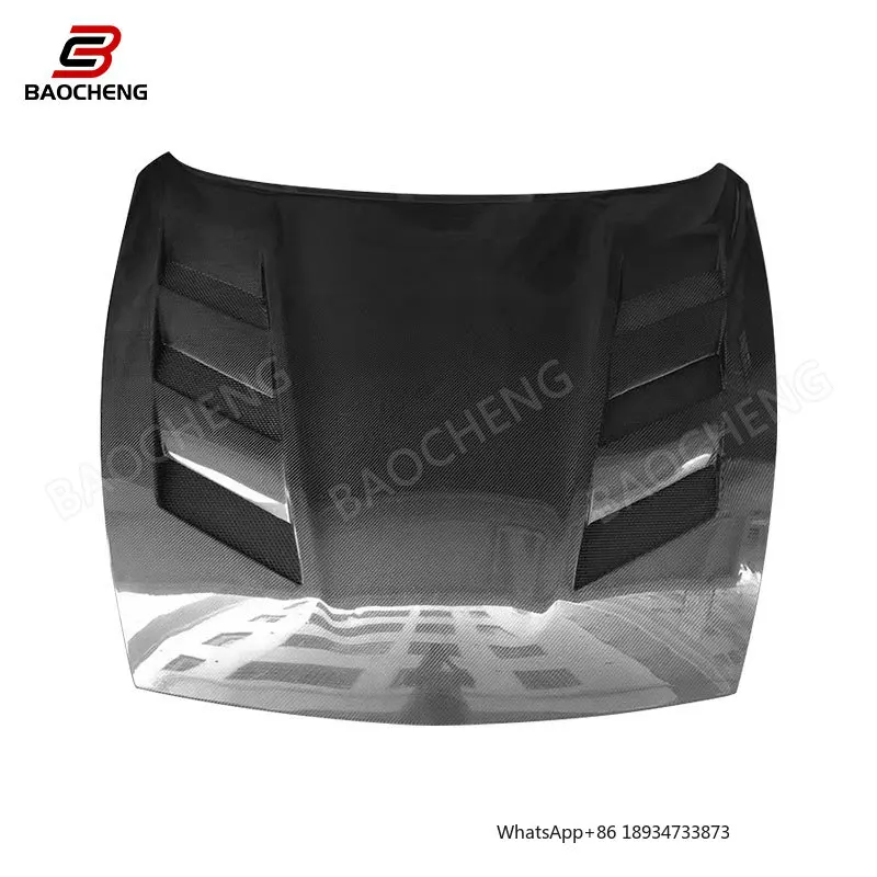 Suitable for Nissan 370Z 2008-2019 high quality carbon fiber car hood cover accessories parts auto modified