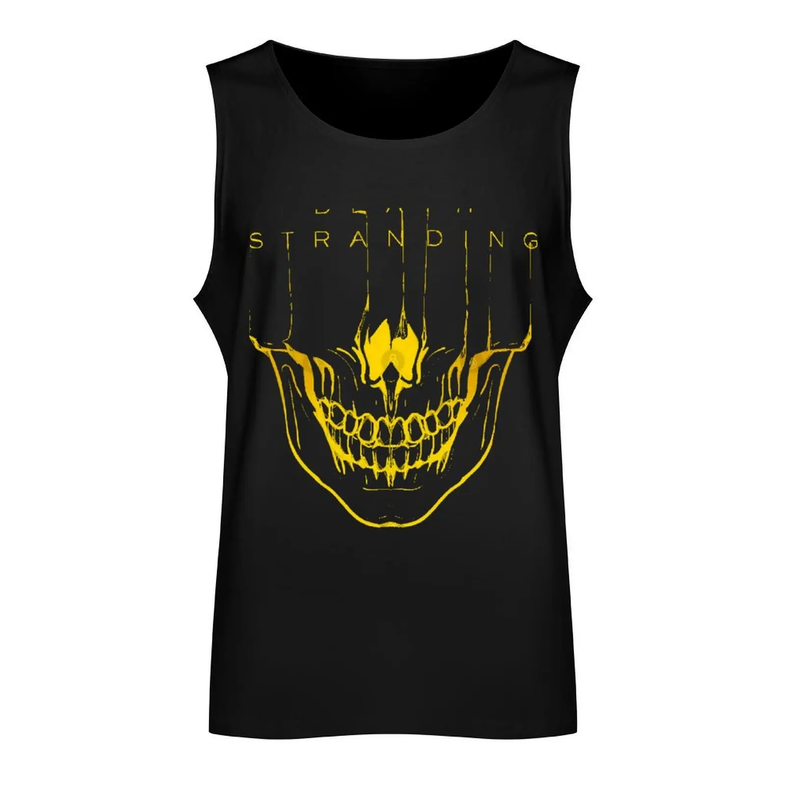 Hardship Cataclysm Destroys Living Things Death Stranding Skull Cute Gifts Tank Top new in tops & t-shirt gym t-shirts