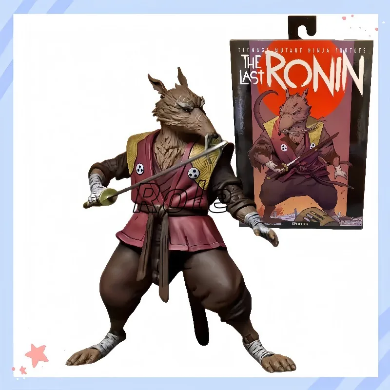

[ In-Stock ]Anime Figure Neca54351 The Last Ronin Splinter Action Figure Statues Doll Model Gift Kids Toys