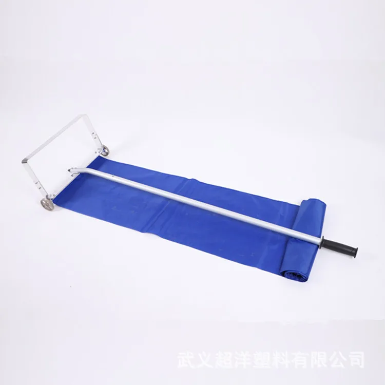 9.4M light wheeled roof snow rake Oxford cloth snow scraper, adjustable handle roof snow shovel