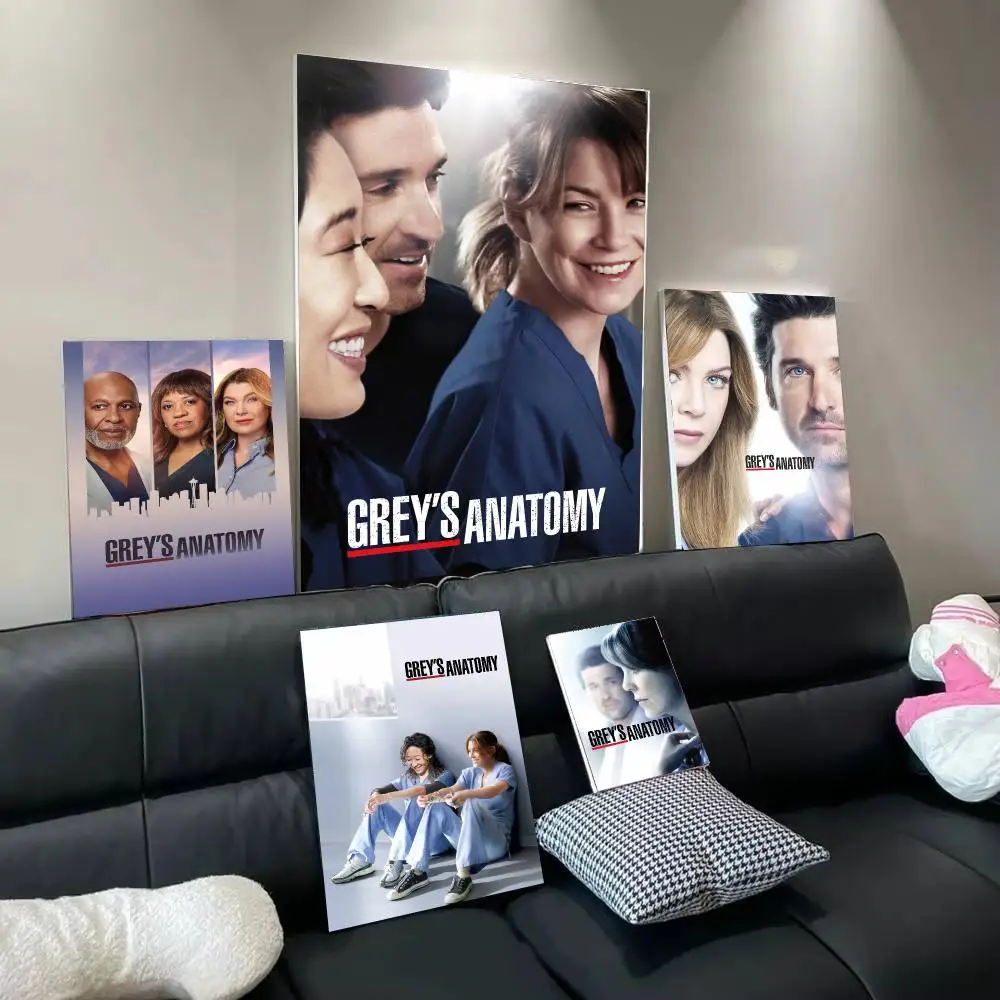 TV Series G-Greys Anatomy Poster Wall Art Poster Print Decorative Artwork for Bedroom Living Room Office Home Decoration
