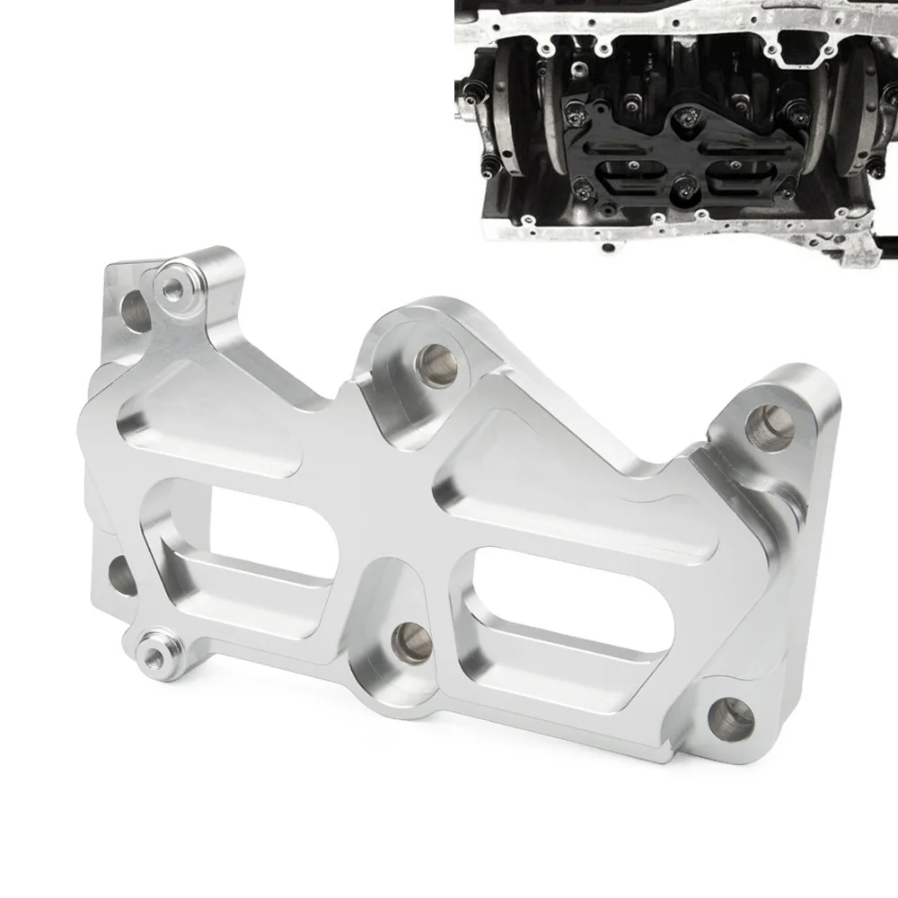 

Y79A_Engine Main Block Girdle for Honda Acura/ Civic B16 B18 B20 Vtec CM Silver Billet Block Girdle Dowel Pin