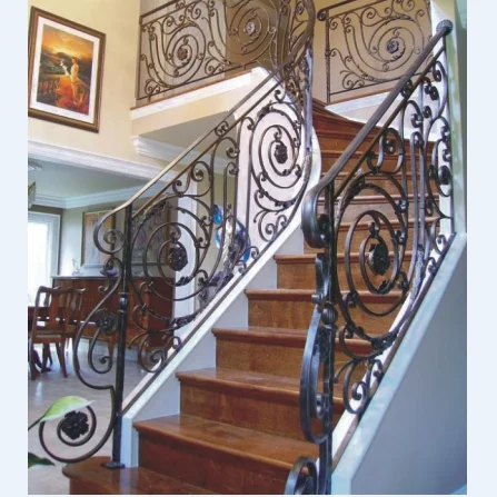 맞춤형 금속 난간 아연 도금 강철 금속 난간