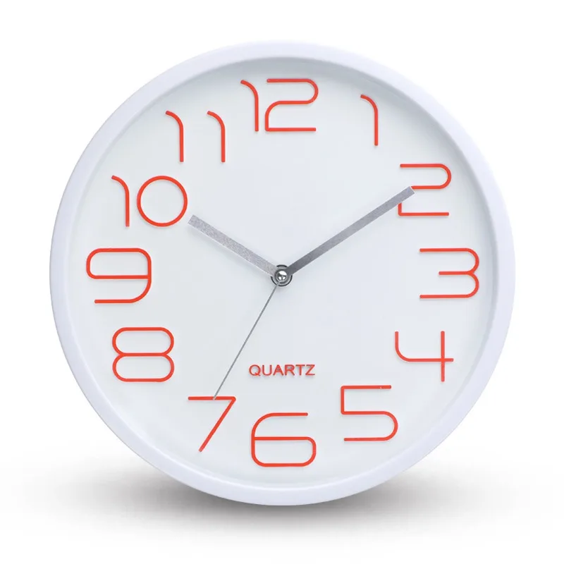 

Office Wall Clock 12 Inch Silent Quartz Clock Nordic Minimalist Clock for Bedroom