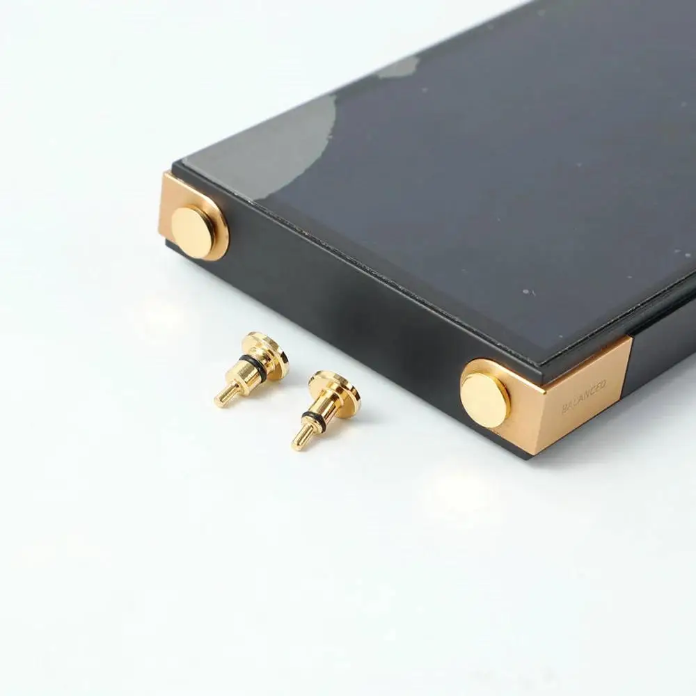 Позолоченная латунная пылезащитная заглушка для iBasso DX240 DX340 Cayin N3 Ultra Hiby RS2 R6 PRO 3,5 мм 4,4 мм Type-C