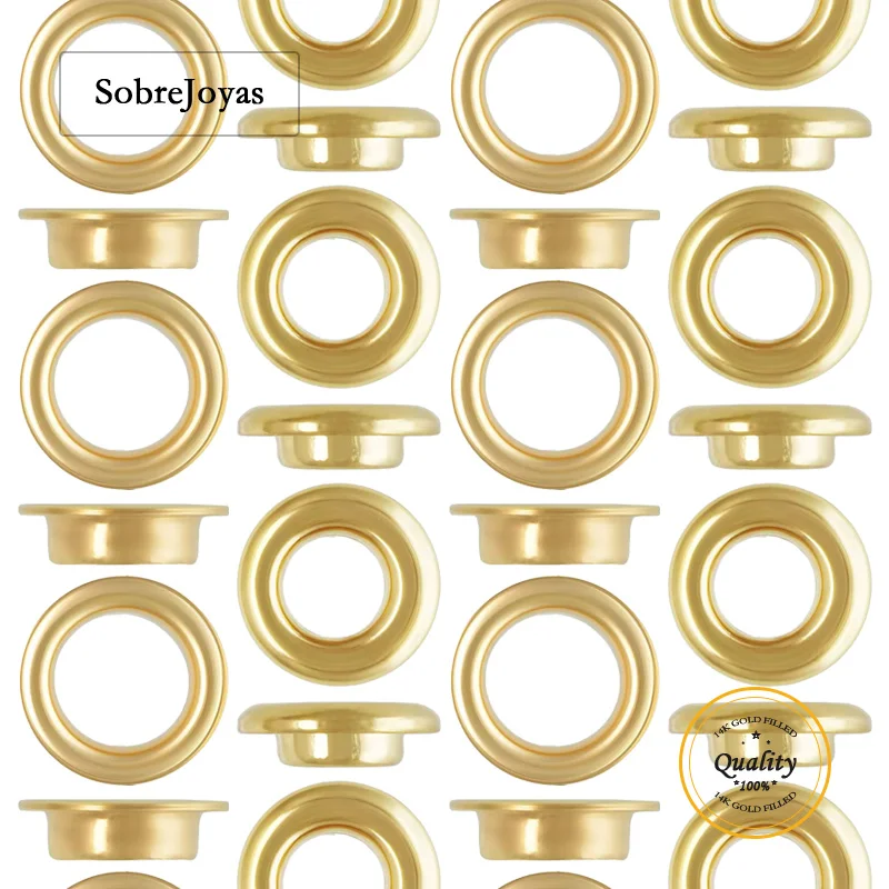 

14 К позолоченные бусины с жемчугом втулка 2 мм/3 мм золотая крышка из бисера OD ювелирные изделия аксессуары «сделай сам»