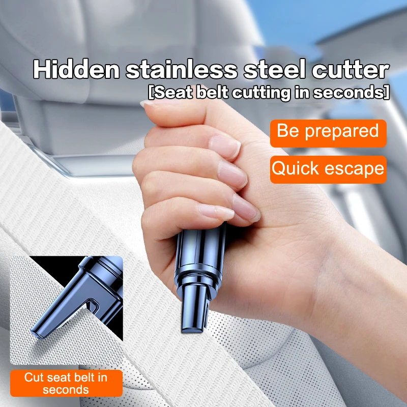 Car Safety Hammer Emergency Hammer Life-Saving Car Window Breaker Seatbelt Cutter Escape Vehicle Emergency Tool