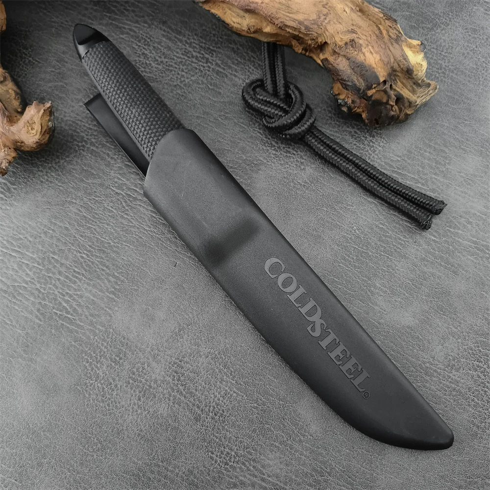 Cold 20TL Portable Fixed Tanto Knife 8Cr13Mov Blade Nylon Fiber Handles Military Tactical Knife Self-defense EDC Multitool