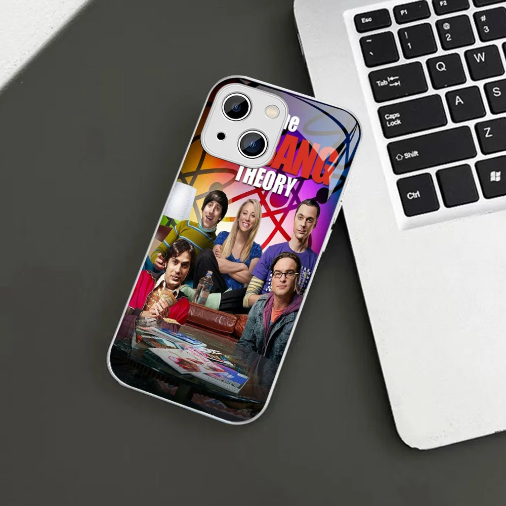 The Big Bang Theory Phone Case For iPhone 14 13 12 Mini 11 Pro XS Max X XR 14 Plus Tempered Glass Cover