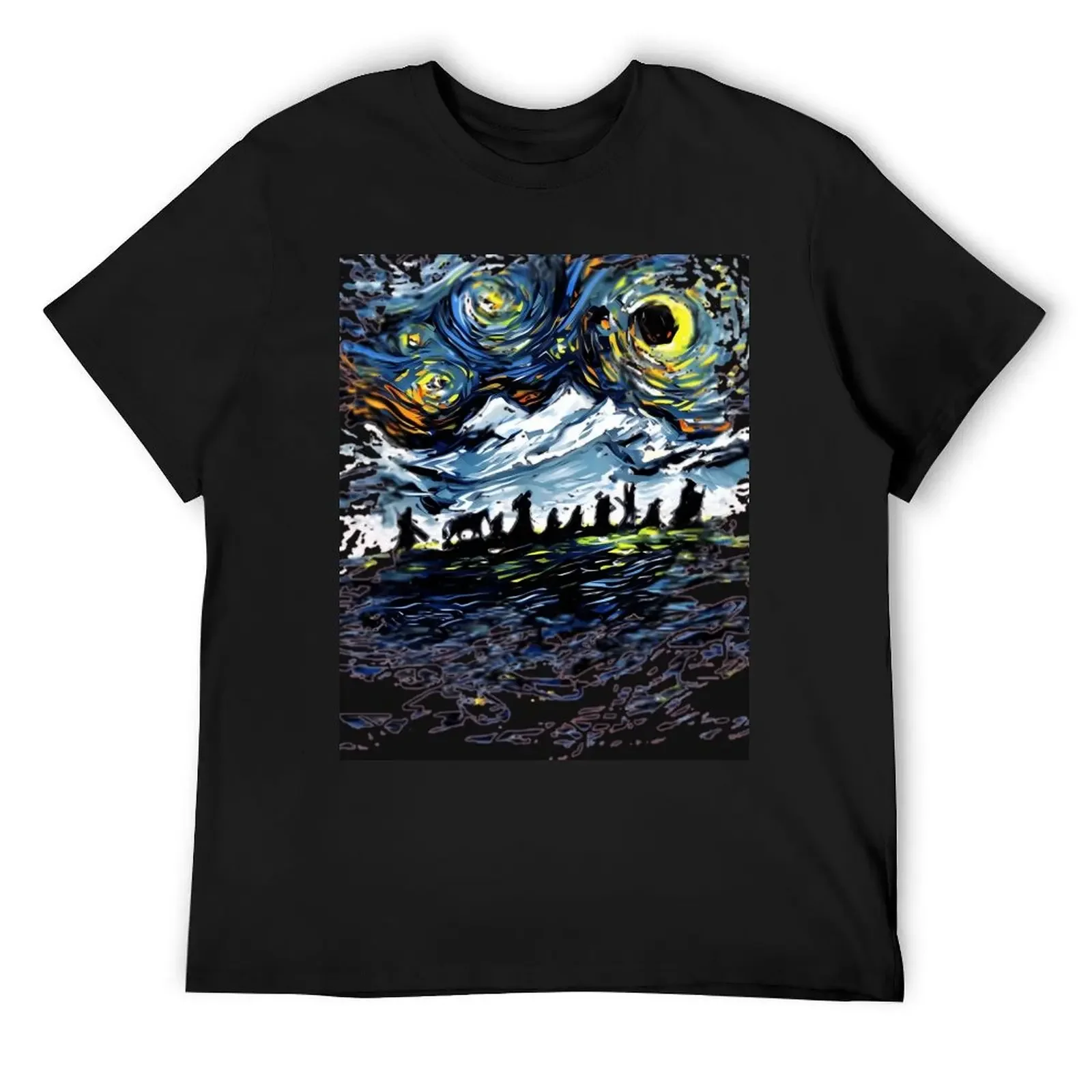 

Van Gogh Never Saw The Fellowship T-Shirt Man t-shirt Louboutins shirts graphic tee funny t shirts for men